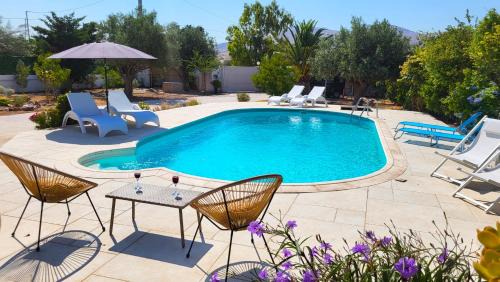 Luxury villa Espera Lagonisi with private pool