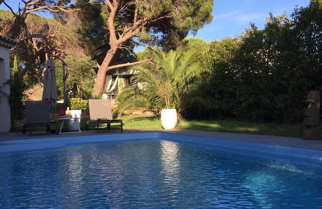 villa de lujo en el golfo de saint tropez