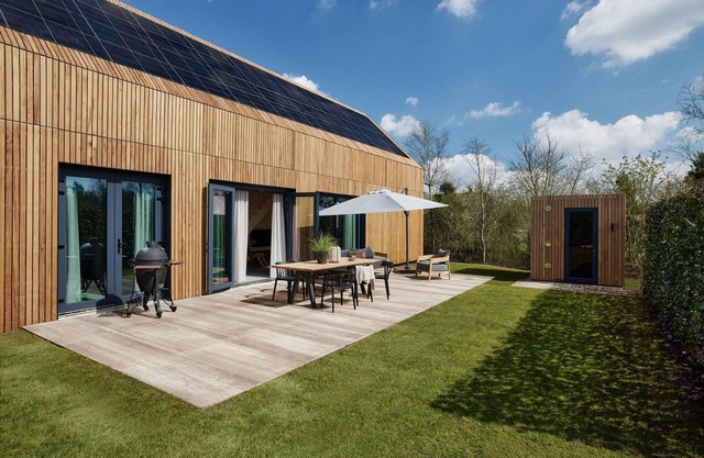 Villa de lujo en Drenthe con spa exterior