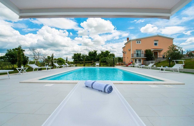 Luxury Villa Maria with extra large pool and private garden