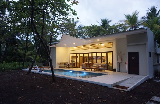 Luxury villa steps from the beach. Relax in a beautiful and almost desert beach