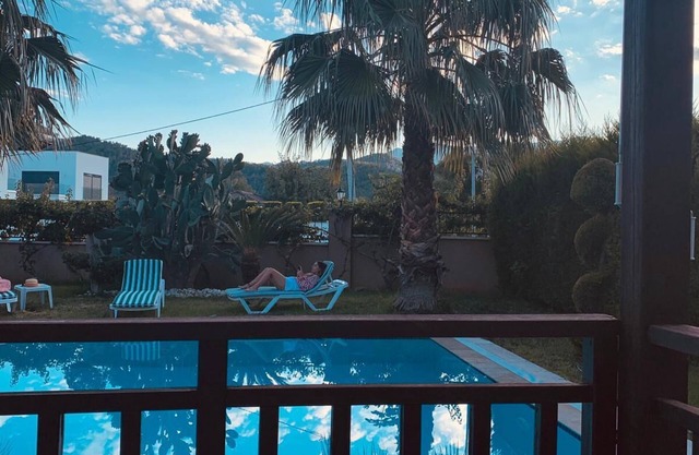 Luxury villa with private pool with mountain view