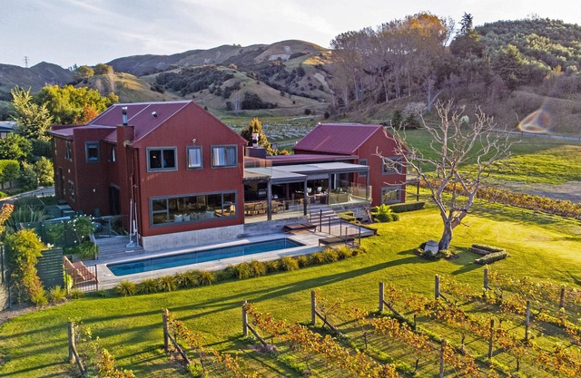 Vineyard Lodge de lujo en Hawkes Bay