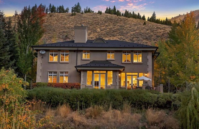 Luxury Warm Springs Riverfront Home | Walk to the Lift!