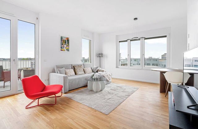 Luxus 3-Room Apart. HANSEN I Centre I Family I Balcony I US Army I Free Parking