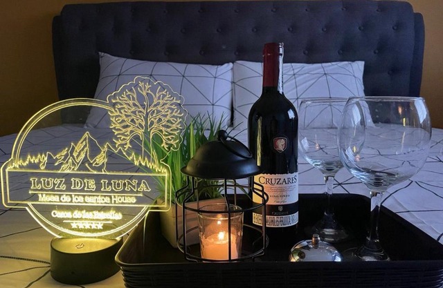 LUZ DE LUNA mesa de los santos house