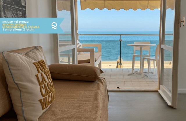 M431 – Marcelli, new two-room apartment in the center facing the sea