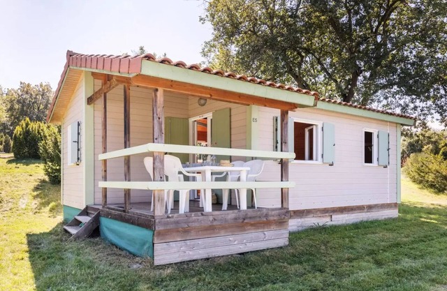 Camping de la Croze *** - Chalet Edelweiss 3 habitaciones para 5 personas