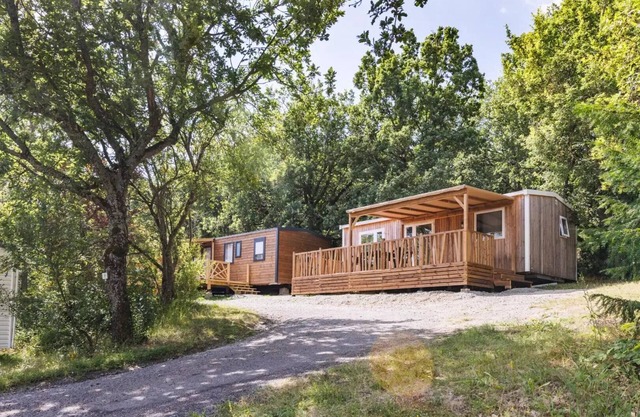 Maeva Respire campsite in La Croze *** - Mobil-Home Happy 3 Rooms 4 People + TV