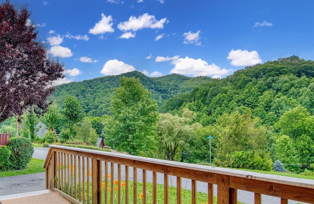 Maggie Valley A-Frame Cabin with Great Views Close to Skiing & Great Restaurants