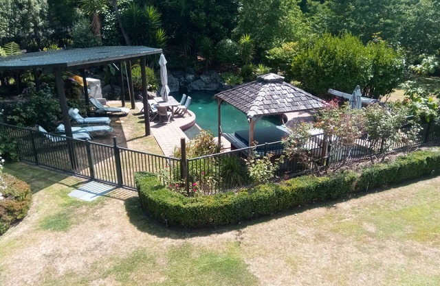 Retiro mágico con piscina de lujo y spa