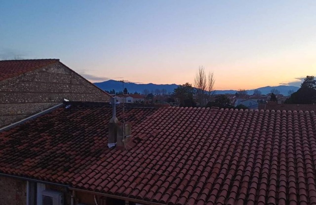 Magnificent duplex with panoramic view of the Canigou