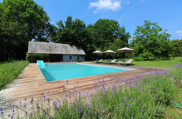 Magnificent, traditional stone property with 14m long pool set in nature