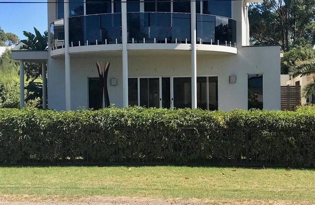 Magnífica casa de playa con vistas al mar.