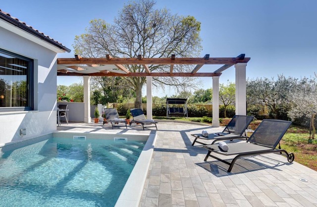 Magnífica villa con piscina privada, tumbonas y barbacoa