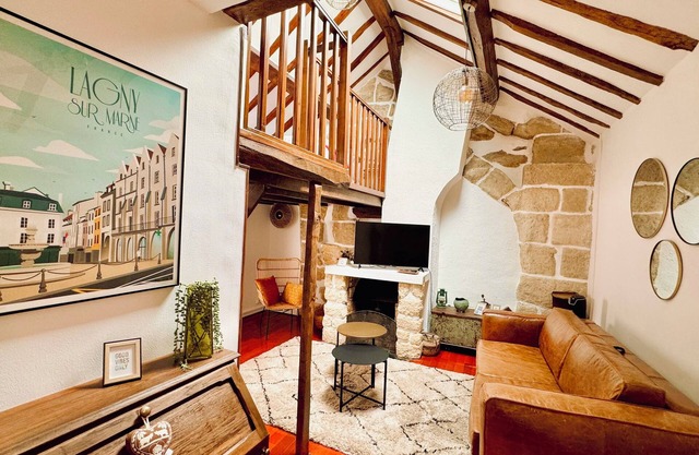 Magnifique appartement en centre ville 15min de Disney et 30min de Paris