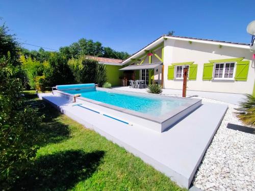 Maison 4 personnes avec piscine et espace bien-être partagés