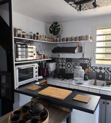 Maison au bord du Lagon
