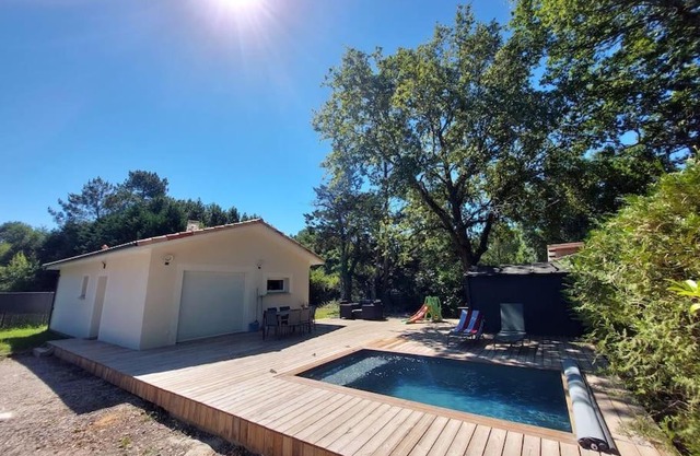 Maison au calme avec piscine