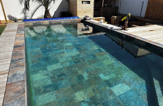 Maison Avec Piscine Bord de mer au Fort Bloqué