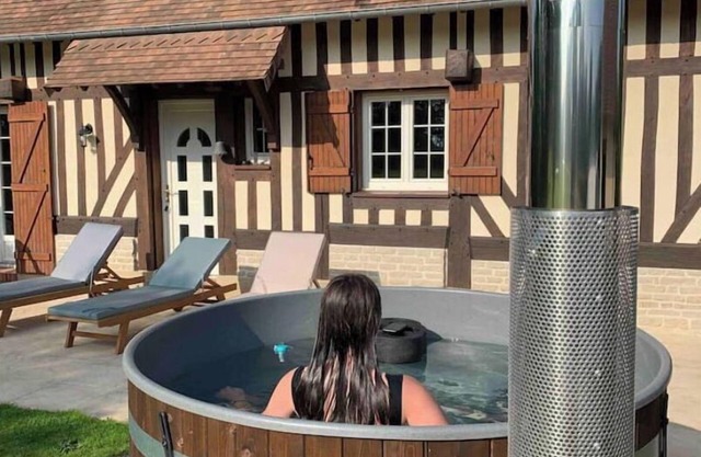 Maison Campagne 15mn Deauville Calme Bain Nordique