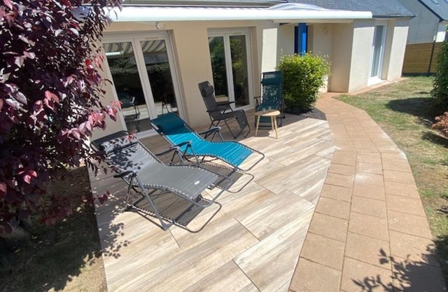 Maison charmante proches plages - 9 pers. - jardin, vélos, calme - Arzon - FR-1-639-22