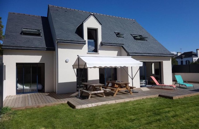 Maison contemporaine 10 pers à Saint-Pierre-Quiberon
