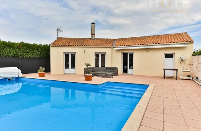 Maison de famille avec piscine