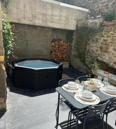 Maison de village avec spa