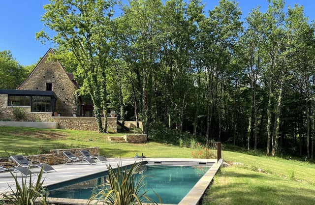 Maison en Pierre Dordogne Périgord Lascaux Piscine Chauffée