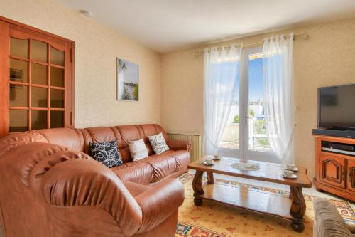 Maison familiale pour 8 a 750m de la plage