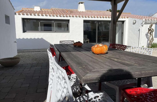 Maison familiale 10 pers, annexe, plage 250m, wifi, parking, jardin clos, terrasse avec pergola - FR-1-224B-163