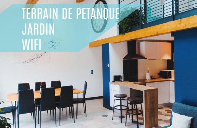 Maison jardin pétanque, MEETT, Airbus, aéroport, golf