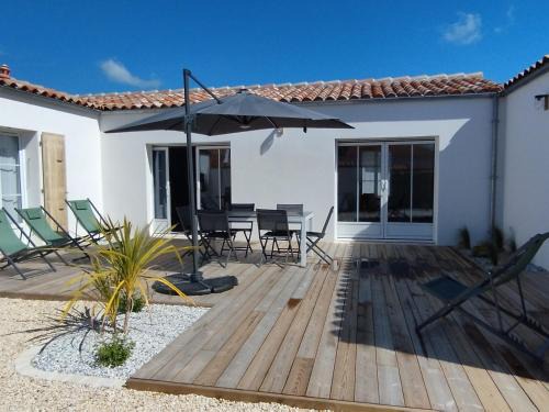 Maison neuve à Saint-Denis-d'Oléron, proche port et plage, jusqu'à 8 pers, équipements modernes - FR-1-778-12