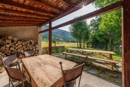 Maison Patou, superbe duplex au coeur du village du Casset, Le Monêtier les Bains, Serre Chevalier