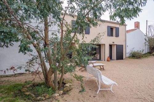 Maison pour 6 - Jardin - 950m de la plage