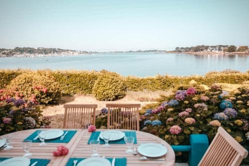 Maison sur le port - Vue sur l Aber Wrach pour 6