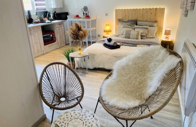 Maisonette avec jardin