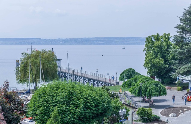 Apartamento 'Maisonette Im Seegarten' con vistas al lago, terraza privada y Wi-Fi