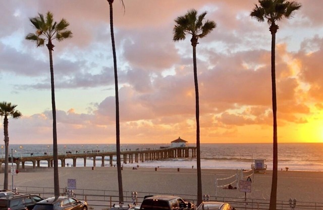 Manhattan Beach Duplex with Ocean Views | 1 block to beach
