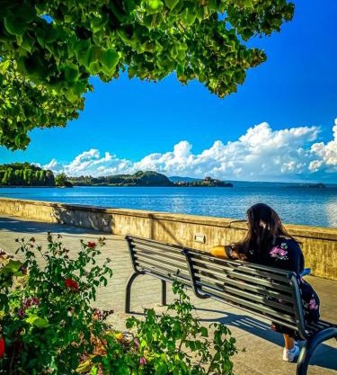 Mansarda sul Lago a Marta