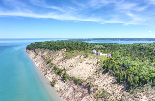 Lake Bluff Preserve Maple Cottage con vistas al lago Michigan para 10 personas