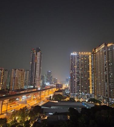 Mari's space city view