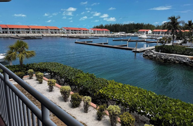 Marina Front with Ocean View at Bimini Cove Resort & Marina, Bahamas.