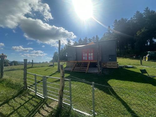 Maringotka Květuška ubytování na farmě