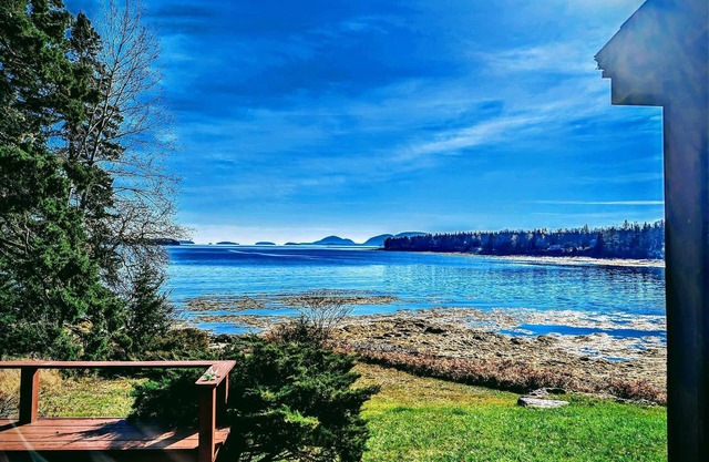 Mark's Waterfront Sea Cottage, beach, Acadia