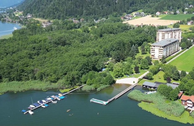 MARKUS Haus KMB Seeappartement Ossiacher See mit direktem Seezugang, Hallenbad, Skiarena Gerlitzen
