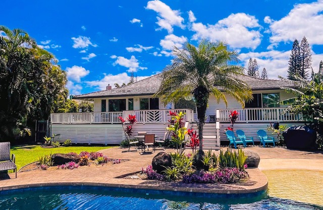 Paraíso tropical de Maui - Casa de vacaciones en Haiku - Piscina / Spa