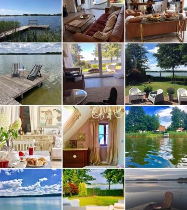 Mazurska Villa Deluxe w Pasymiu z prywatnym pomostem na jezioro Kalwa i łodzią na wyłączność Najwyższe Premium w Osada Zamkowa