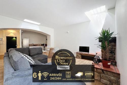 Mcosy2, T3, Clim, 6 Personnes, proche A75